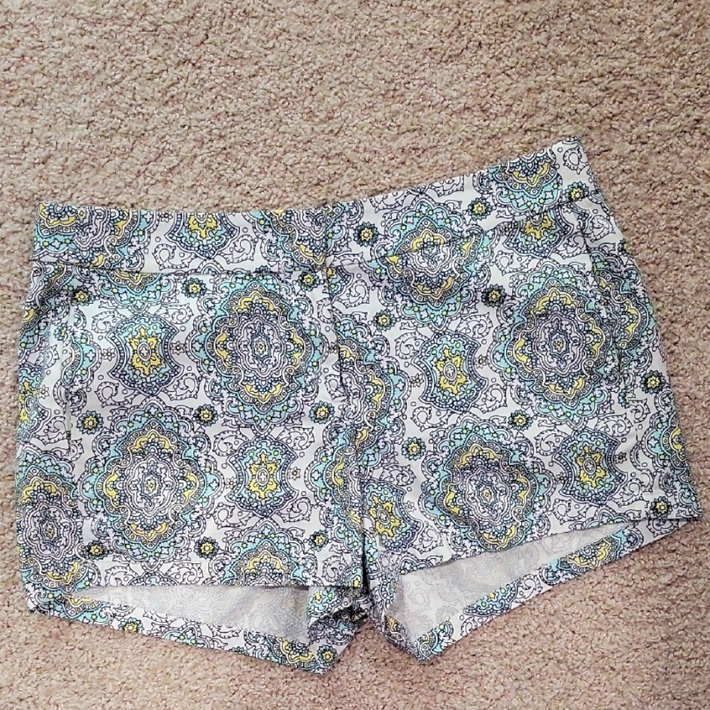 J Crew Women's Printed Shorts Size 6